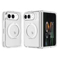 BLACKTECH F3 Stay Clear Ring Case for iPhone Duo – Clear, MagSafe Compatible
