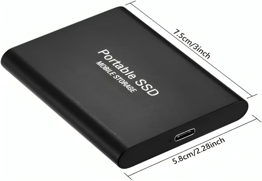 High-Speed Portable SSD External Hard Drive