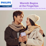 Load image into Gallery viewer, Philips DLP2136VP Rechargeable Hand Warmer w/ Power Bank 5200 MAh
