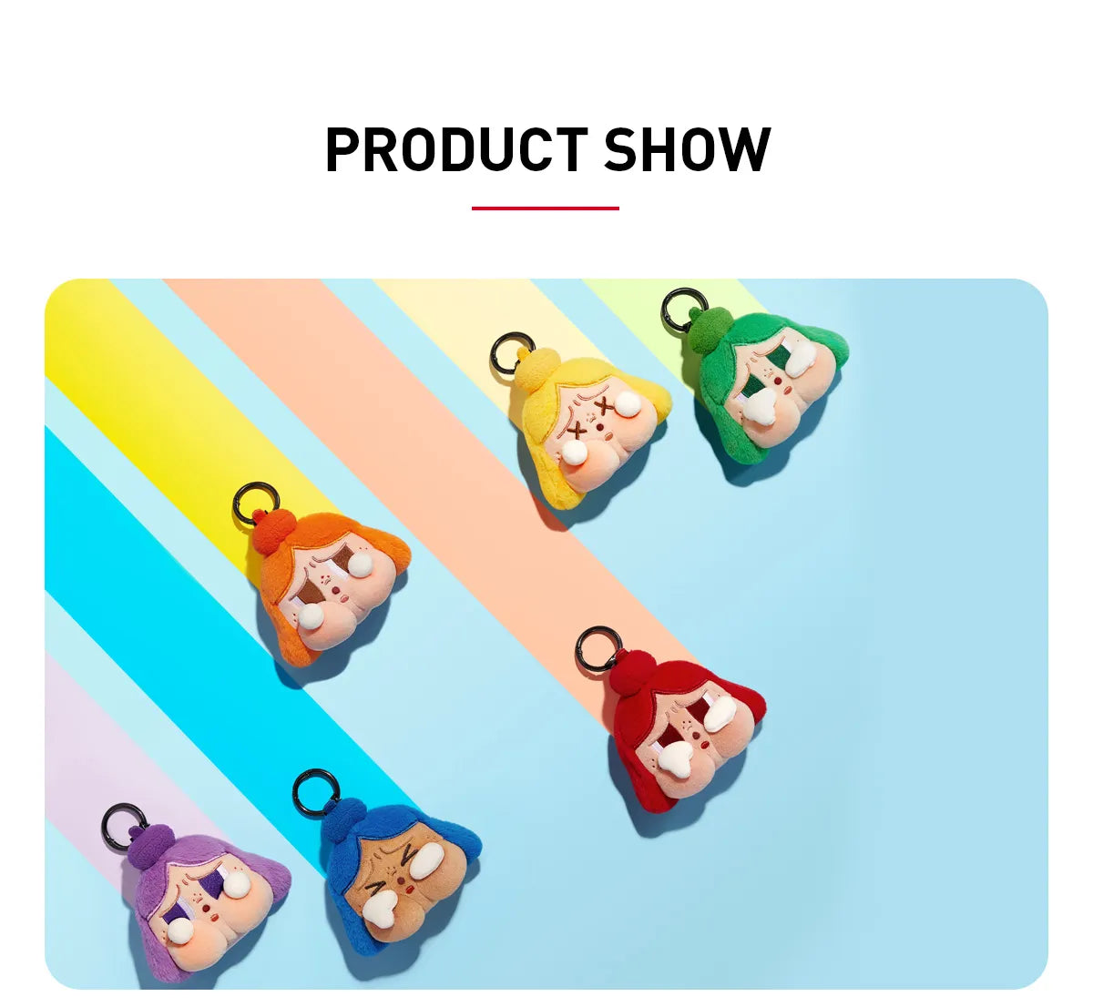 CRYBABY CHEER UP, BABY! SERIES-Plush Pendant Blind Box