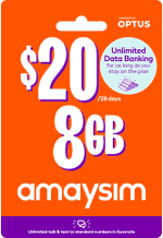 Load image into Gallery viewer, Telstra Optus Vodafone Telechoice Lebara Lyca Amaysim 7/30/180/365 Days Prepaid Sim
