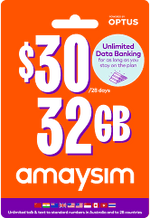 Load image into Gallery viewer, Telstra Optus Vodafone Telechoice Lebara Lyca Amaysim 7/30/180/365 Days Prepaid Sim
