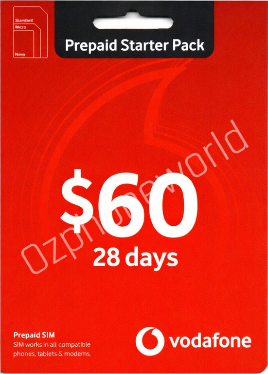 Telstra Optus Vodafone Telechoice Lebara Lyca Amaysim 7/30/180/365 Days Prepaid Sim