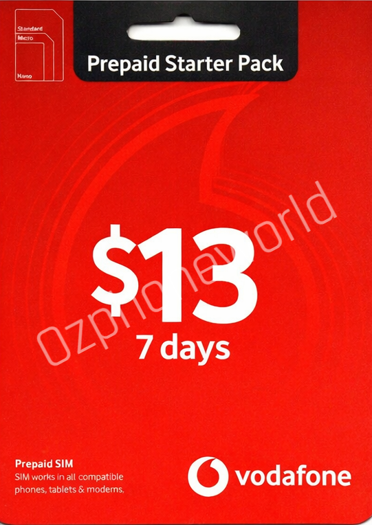 Telstra Optus Vodafone Telechoice Lebara Lyca Amaysim 7/30/180/365 Days Prepaid Sim