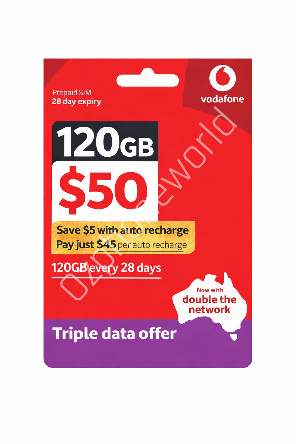 Telstra Optus Vodafone Telechoice Lebara Lyca Amaysim 7/30/180/365 Days Prepaid Sim