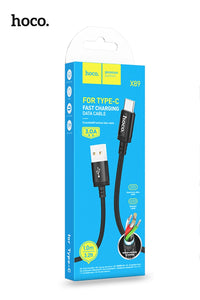 Hoco X89 USB-A to USB-C Braided Super Tough Cable 100cm