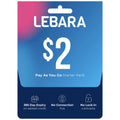 Bulk of 10 Lebara $2 Prepaid Eco SIM