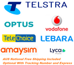 Load image into Gallery viewer, Telstra Optus Vodafone Telechoice Lebara Lyca Amaysim 7/30/180/365 Days Prepaid Sim
