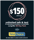 Telstra Optus Vodafone Telechoice Lebara Lyca Amaysim 7/30/180/365 Days Prepaid Sim