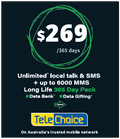 Telstra Optus Vodafone Telechoice Lebara Lyca Amaysim 7/30/180/365 Days Prepaid Sim