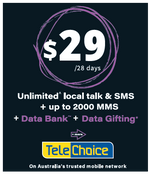 Load image into Gallery viewer, Telstra Optus Vodafone Telechoice Lebara Lyca Amaysim 7/30/180/365 Days Prepaid Sim
