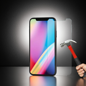 iPhone Anti Scratch Tempered Glass Screen Protector