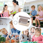 Load image into Gallery viewer, 900ML Heated Lunch Box &amp; Meal Warmer | Portable Rechargeable Food Heater | Stainless Steel Container for Kids Boys Girls

