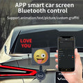 Custom LED Car Rear Window Display | Full Color App Control Message Screen