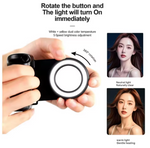 Load image into Gallery viewer, Bluetooth Magnetic Magsafe Camera Grip with Magnetic LED Ring Light Starter Kit
