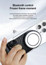 Load image into Gallery viewer, Bluetooth Magnetic Magsafe Camera Grip with Magnetic LED Ring Light Starter Kit
