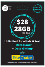 Load image into Gallery viewer, Telstra Optus Vodafone Telechoice Lebara Lyca Amaysim 7/30/180/365 Days Prepaid Sim
