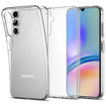 Load image into Gallery viewer, Samsung S Series Basic Clear Soft Touch Silicone Case with Glass Screen Protector Protection Bundle
