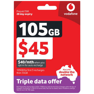 Telstra Optus Vodafone Telechoice Lebara Lyca Amaysim 7/30/180/365 Days Prepaid Sim