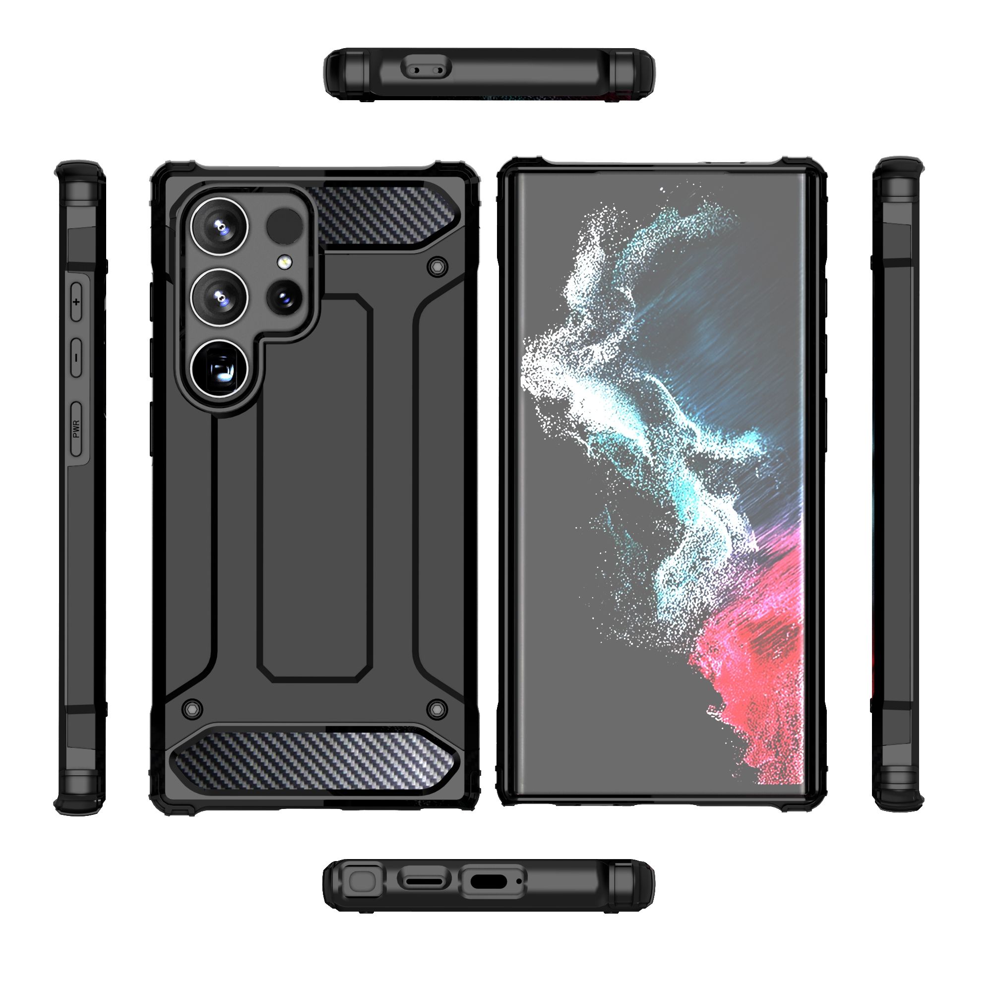 iPhone 17 Pro BLACKTECH Carbon Wave