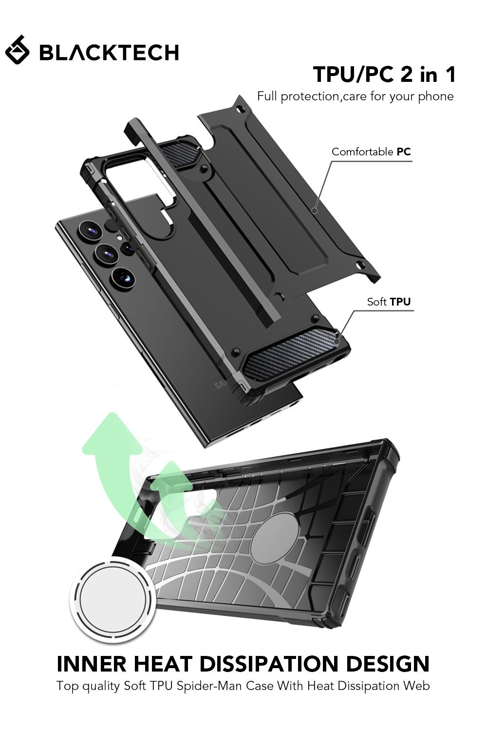 iPhone 17 BLACKTECH Carbon Wave