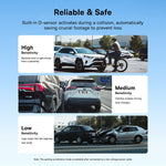 Load image into Gallery viewer, Baseus PrimeTrip VD1 Dash Cam 3K + Rear Camera 1080P Cosmic Black
