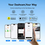 Load image into Gallery viewer, Baseus PrimeTrip VD1 Dash Cam 3K + Rear Camera 1080P Cosmic Black
