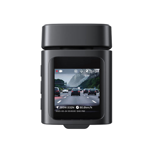 Baseus PrimeTrip VD1 Dash Cam 3K + Rear Camera 1080P Cosmic Black