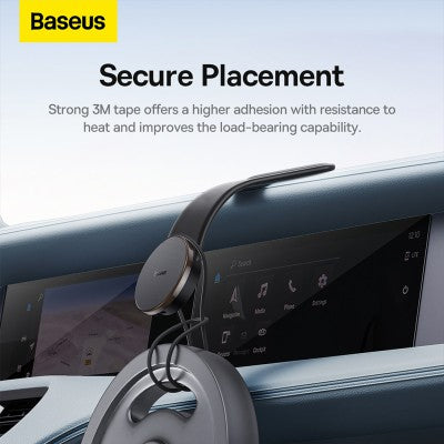 Baseus C02 Pro Series Magnetic Wireless Charging Car Mount-Cluster Black