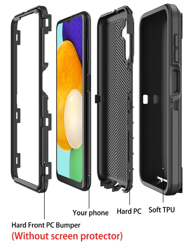 Google Pixel 10 / 10 Pro Defender Case – Heavy Duty Shockproof Rugged Cover