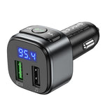 Load image into Gallery viewer, Hoco E67 QC3.0 Car Bluetooth MP3 FM Transmitter Charger
