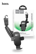 Hoco H17 Waves Rearview Mirror Car Holder - Black