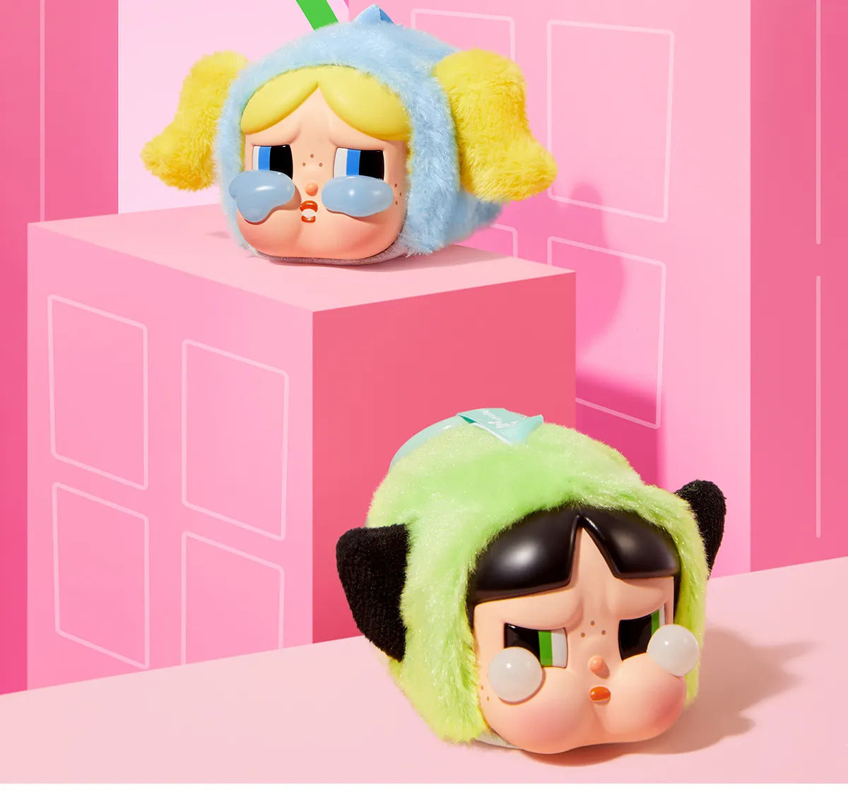 CRYBABY × Powerpuff Girls Series-Vinyl Face Plush Blind Box