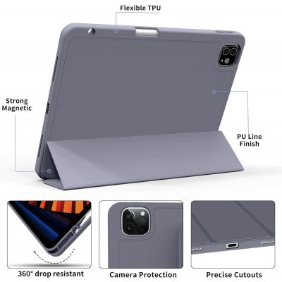 Apple iPad ReDefine Soft TPU Back Shell Slim Cover Case with Auto Sleep / Wake