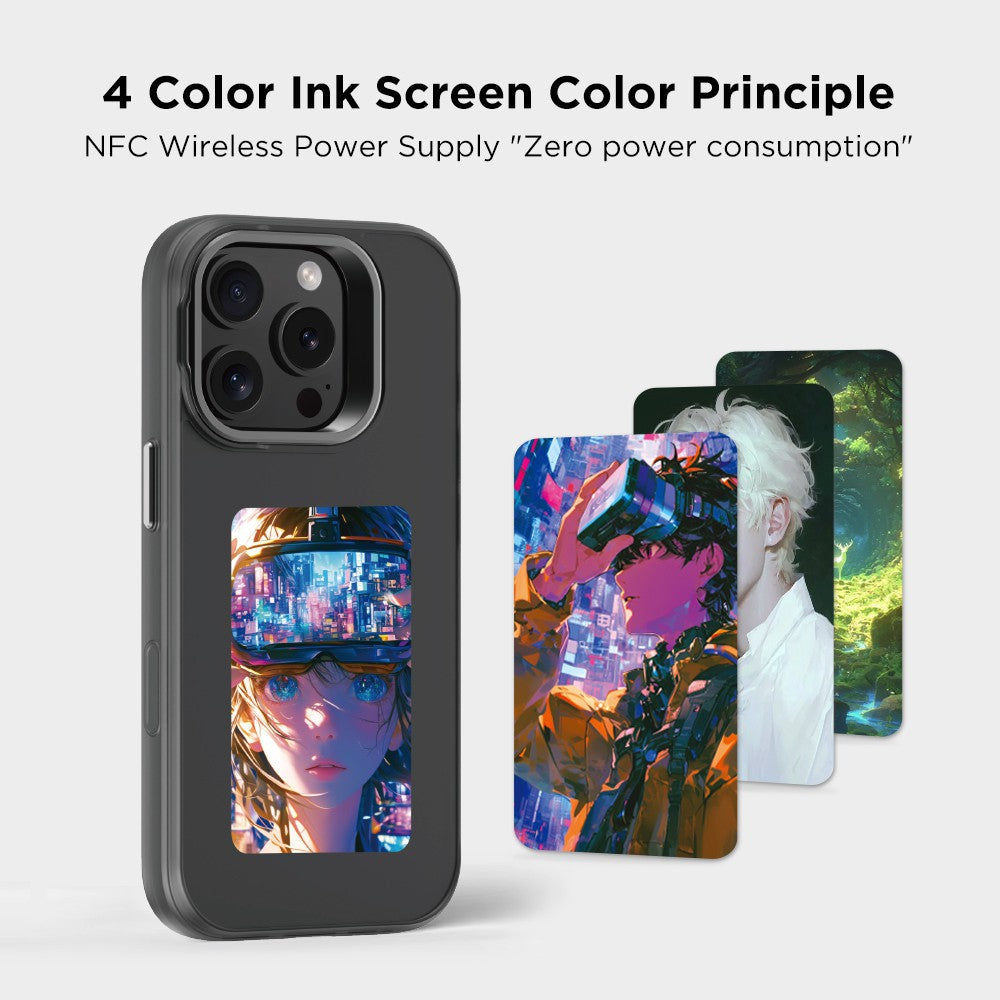 iPhone 16 Pro Max REDEFINE E-Ink Display Customizable Magnetic Case
