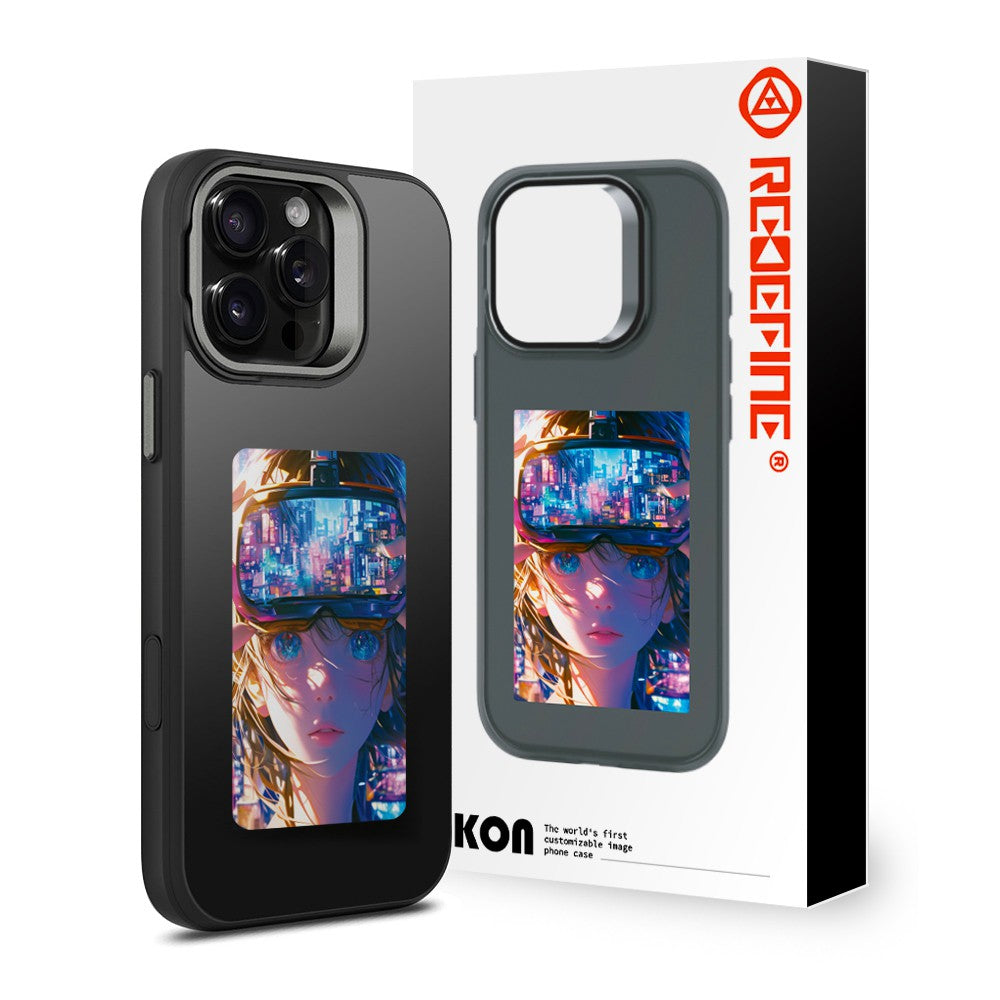 iPhone 16 Pro Max REDEFINE E-Ink Display Customizable Magnetic Case