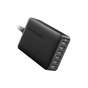 RAVPower RP-PC028 60W 12A 6-Port Desktop Charger