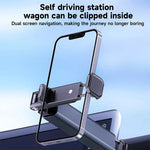 Load image into Gallery viewer, Universal Phone Holder Mount Foldable Stand Car Airplane Flight Travel Essentials
