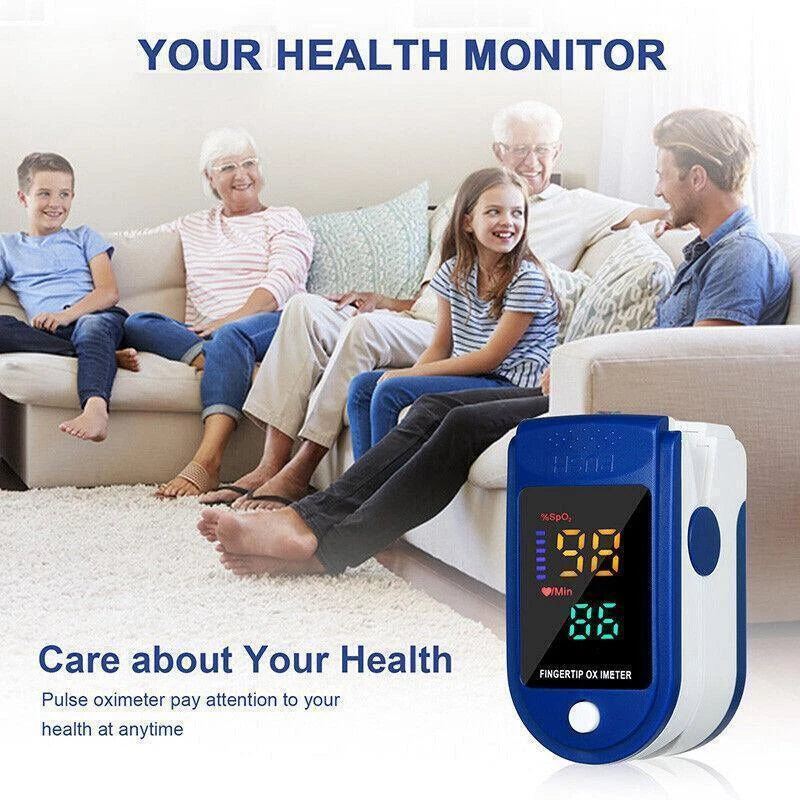 Oximeter Finger Pulse Blood Oxygen O2 Monitor