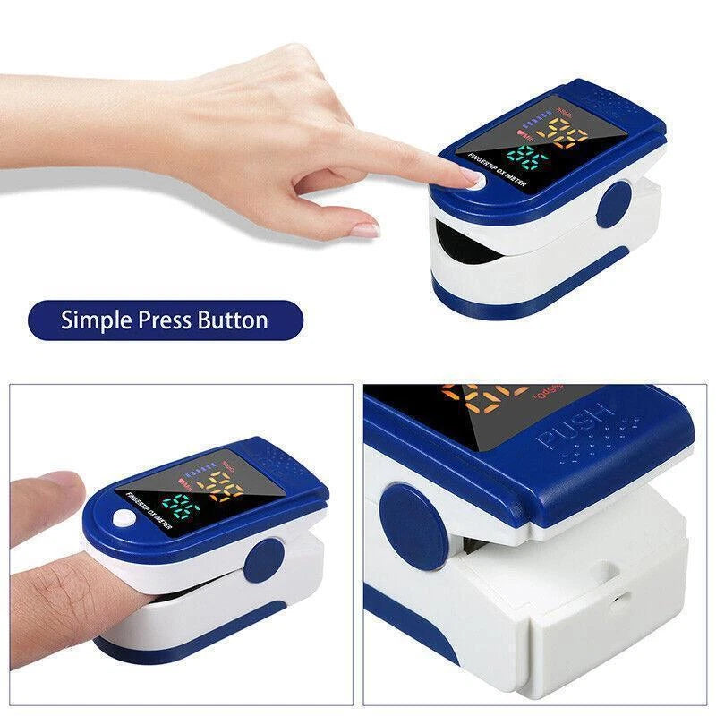 Oximeter Finger Pulse Blood Oxygen O2 Monitor