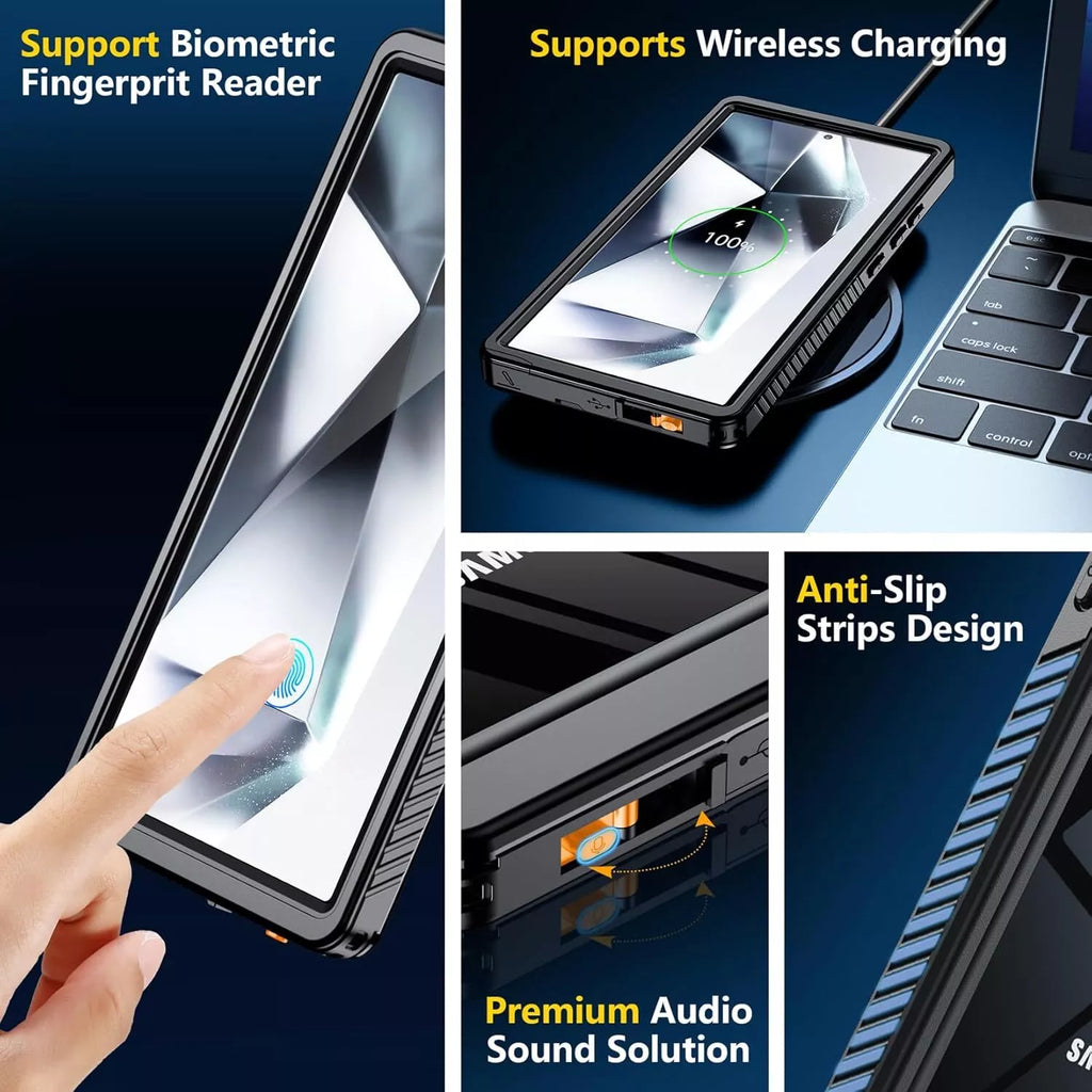 Samsung Waterproof Case Dirtproof Snowproof Dropproof Cover