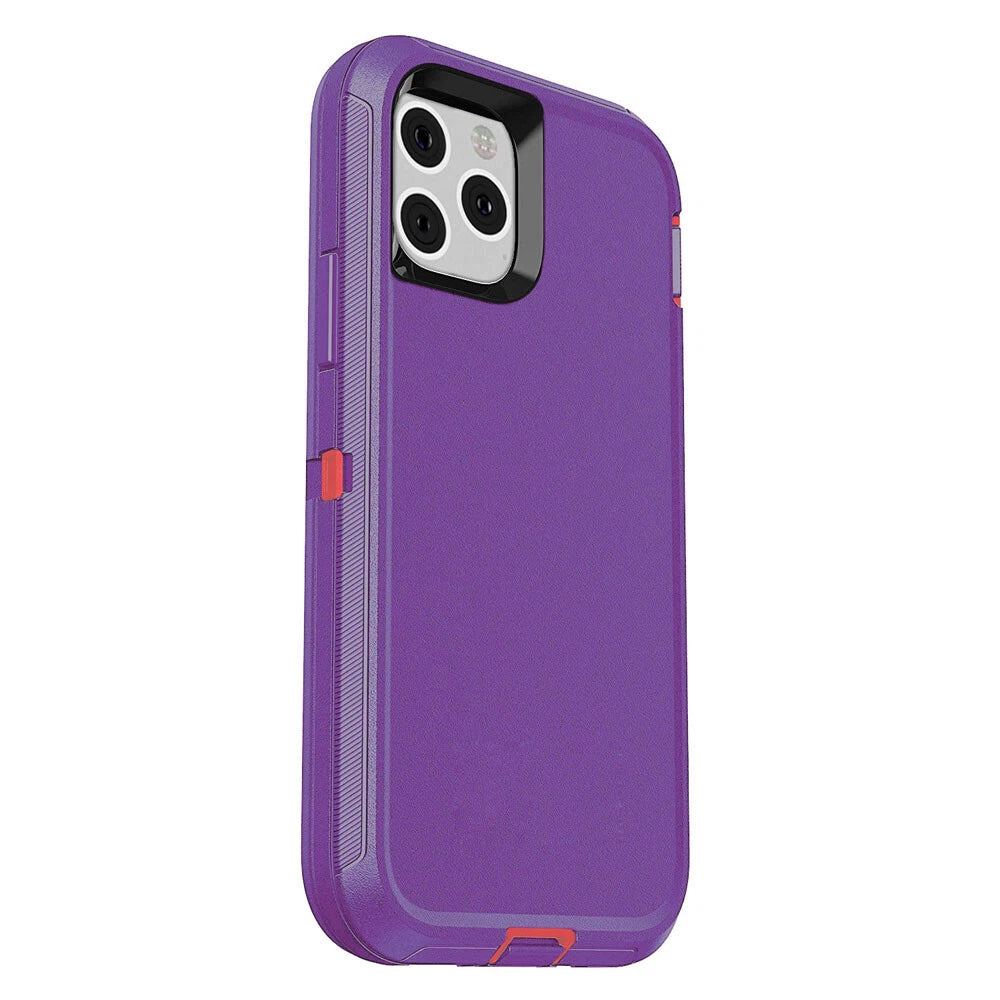 iPhone 13 Defender Case Rugged Shockproof Cover