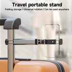 Load image into Gallery viewer, Universal Phone Holder Mount Foldable Stand Car Airplane Flight Travel Essentials
