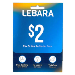 Free $2 Prepaid SIM Card Starter Pack