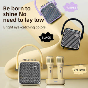 Divoom Songbird-HQ Portable Karaoke Bluetooth Speaker | Home KTV Sound Set