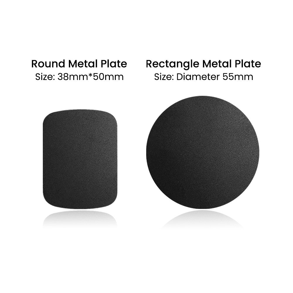 UTIA Universal Mount Metal Magnetic Plate for Phone