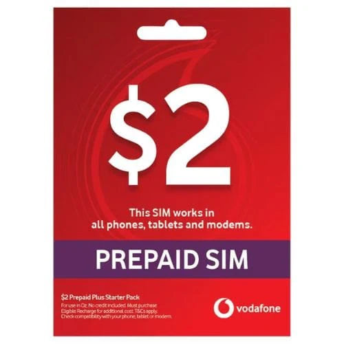 Free $2 Prepaid SIM Card Starter Pack