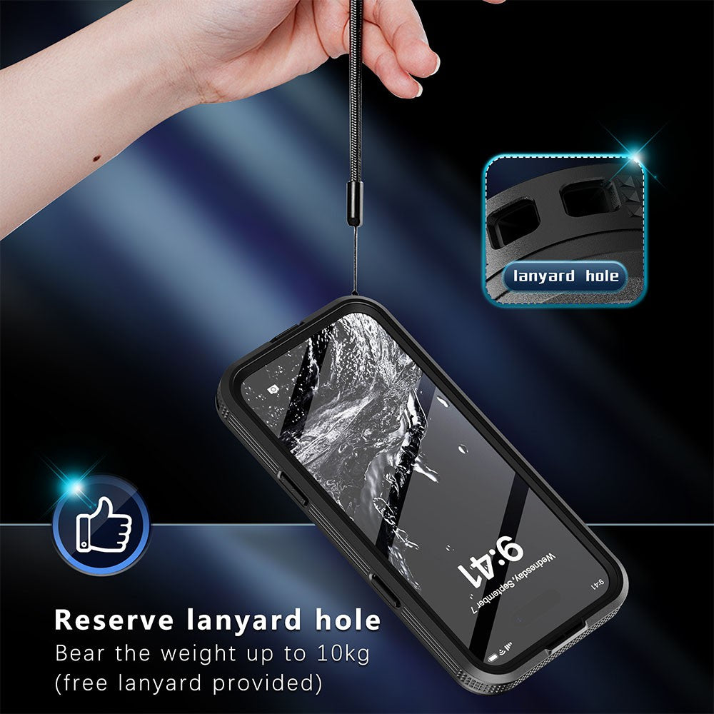 iPhone Waterproof Case Dirtproof Snowproof Dropproof Cover