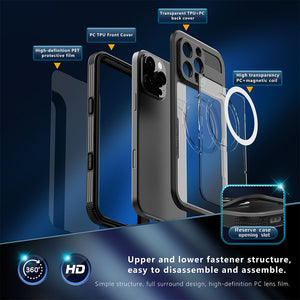 iPhone Waterproof Case Dirtproof Snowproof Dropproof Cover