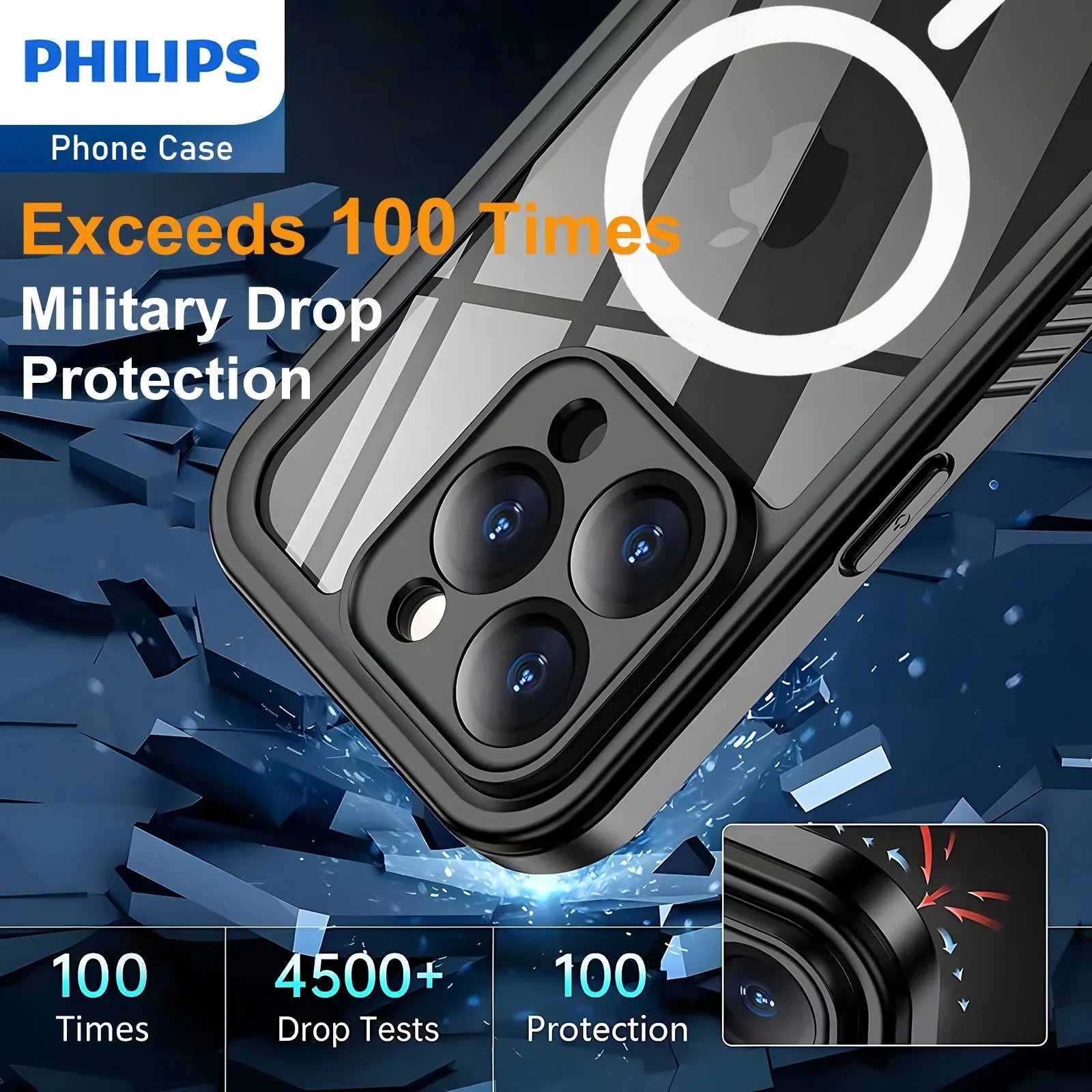PHILIPS WATERPROOF CASE WITH MAGSAFE FOR IPHONE